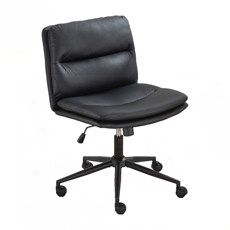 Adjustable Swivel Office Chair, Black