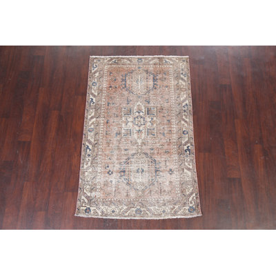 Antique Distressed   Area Rug 4x6