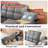 Multi-Functional Bed, Solid Wood Frame and Faux Leather Upholstery, Remote-Controlled Massage Recliner on the Right, Modern LED Lights, Bluetooth Speakers, USB Charging Ports, Adjustable Backrest-100536389-100536386