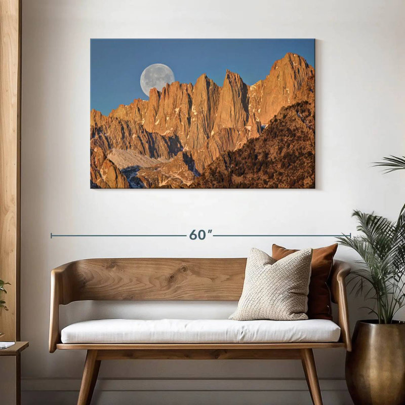 Alvord Mt. Whitney Supermoon, H 30 po x l 45 po
