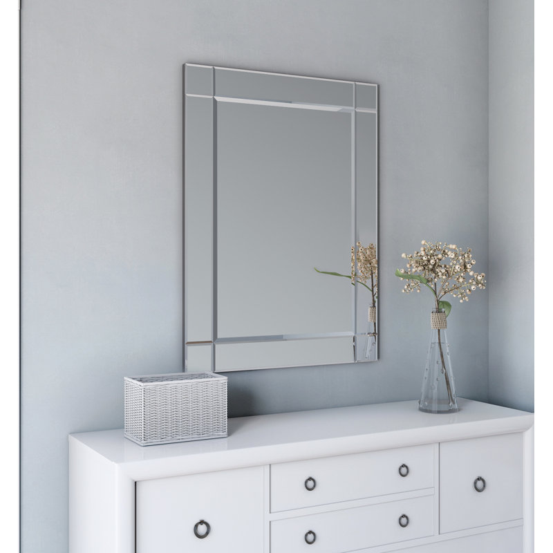 Miroir mural en verre Alyn, 40 po x 30 po