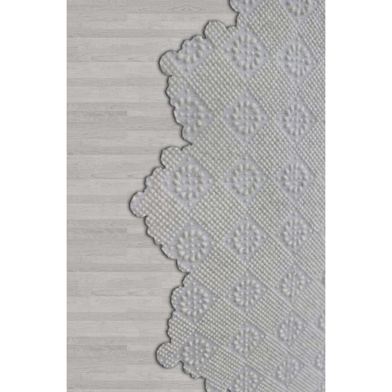 Luxury Woven Carpet, 100% Polyester, 43 x 43 Inches | 650 g/m², 0.3 in Pile Height | Antibacterial, Non-Slip Underside, Machine Washable | 3D Digital Printing for Vibrant Colors | Ideal for Living Room & Bedroom Decor