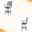 TABOURET DE BAR EN FONTE D'ALUMINUM