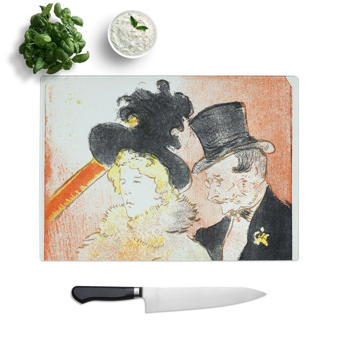 The Concert Vol.2 by Henri De Toulouse-Lautrec Chopping Board