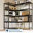 71" W 5-Tier Heavy-Duty Metal Storage Shelving Unit, Adjustable Wire Pantry Shelves for Kitchen, Garage