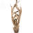 Rustic Antler Table Lamp and Deer Floor Lamp Set