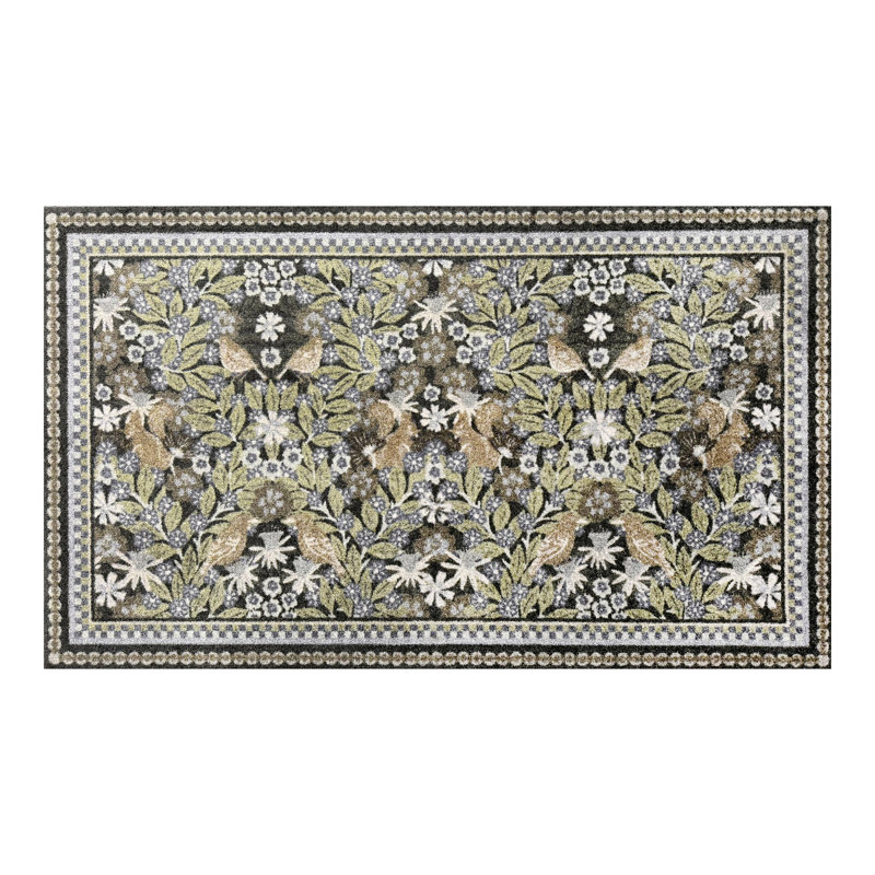 Tapis de sol Woodlands Midnight, L 28 po x L 47 po