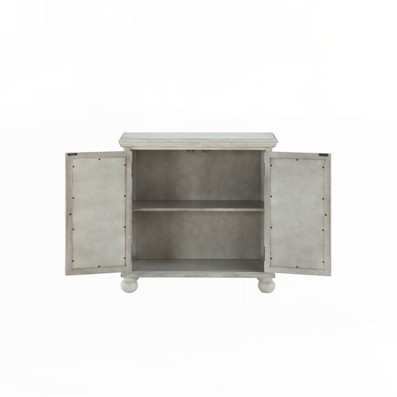 Armoire de rangement Classic, Blanc antique