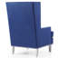 Élégante chaise longue à accoudoirs carrés