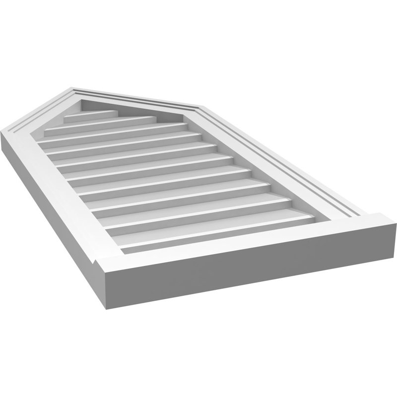 Ventilateur à pignon en uréthane non-fonctionnel Signature, H 34 po x l 16 po x P 2 po
