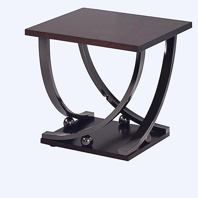 Base en nickel noir avec pieds