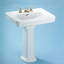 Promenade Ceramic Pedestal Bathroom Sink-1886512176