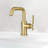 Single-Handle Bathroom Faucet with Drain Assembly