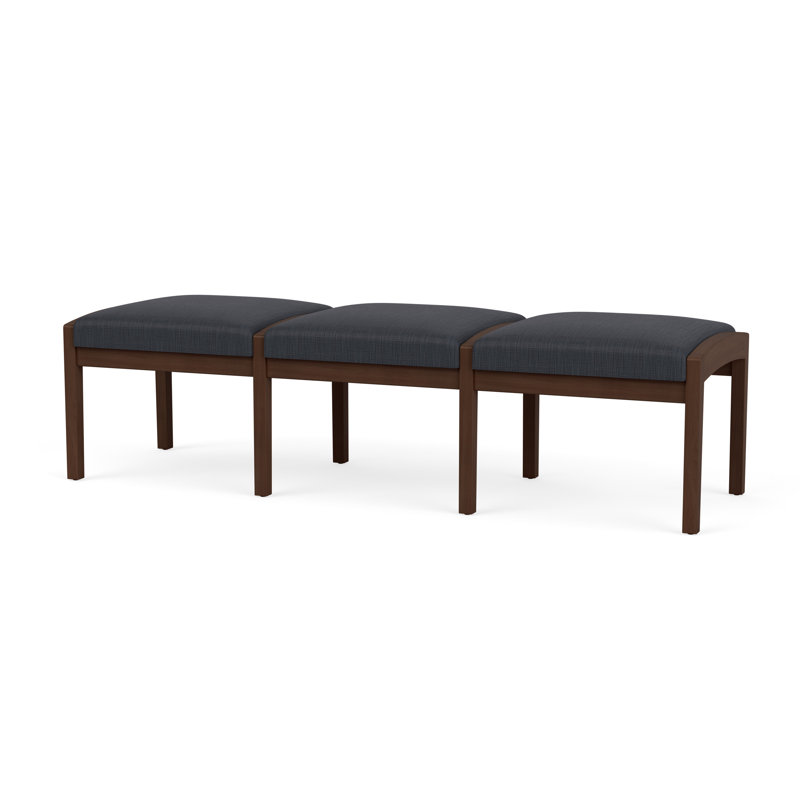 Banc en bois 3 places Lenox, Noyer Riftwood, Plot Line Cauldron