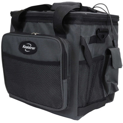 Koolatron D13 Hybrid Portable 12V Cooler Bag, 13 L - Grey