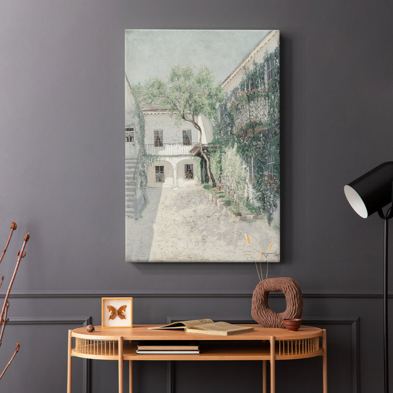 Vintage Landscape CXC -Gallery Wrapped Cavas, 60" H x 40" W