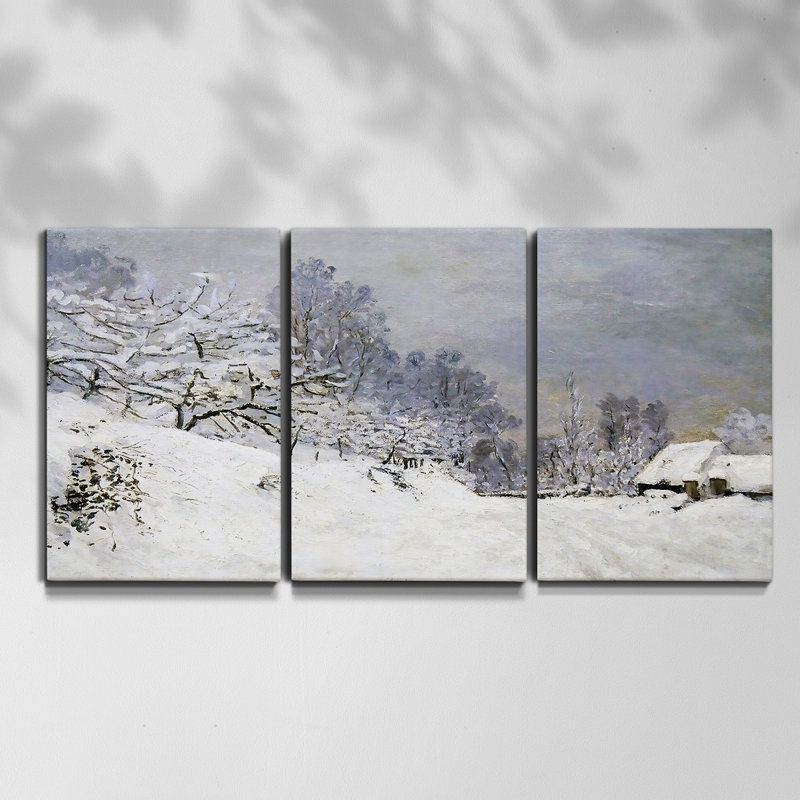 " Belle " 3 - Pieces, 60" H x 120" W x 2" D