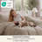 Bedsure 100% Washed Cotton Duvet Cover Twin Set - Minimalist Cotton Beding Set For All Season（set of 3）-125402779-125402788