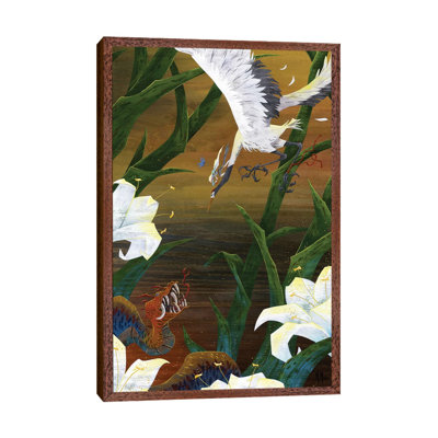 Righteous Crane by Martin Hsu - Print on Canvas