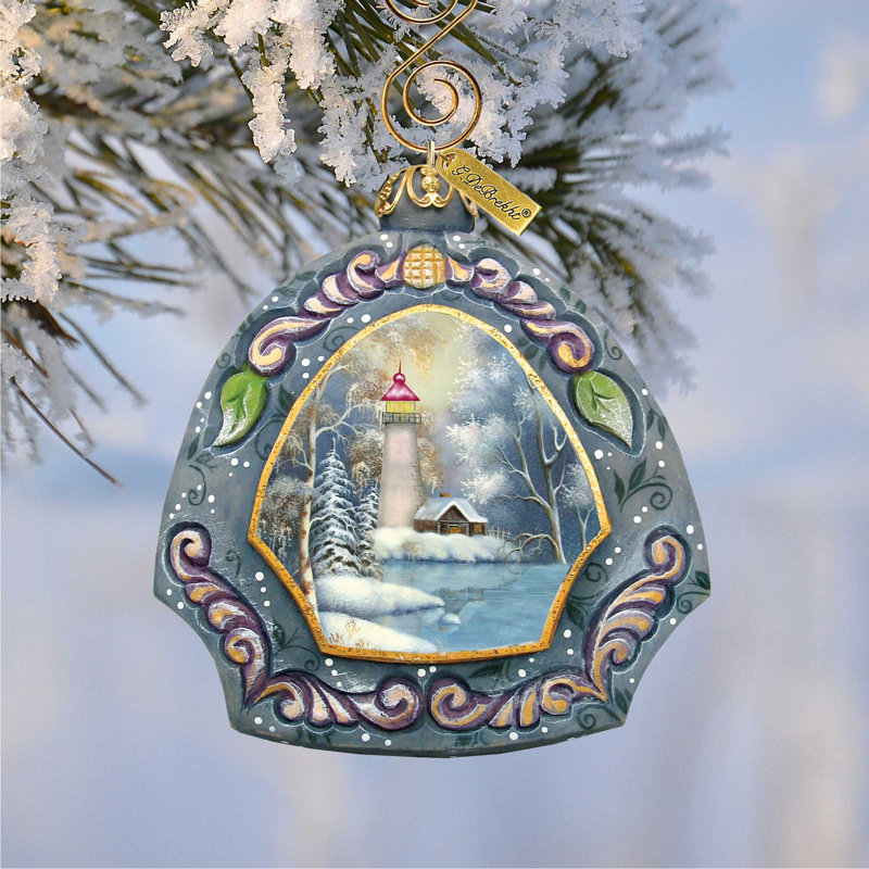 Treasured Memories 3'' Handmade Holiday Shaped Ornament