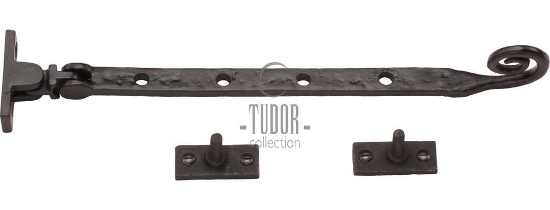 Heritage Brass Tudor Casement Stay Curtain Hardware Accesory