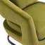 Chaise d'appoint rembourrée en tissu de velours texturé avec support en métal House Hold-1606769320