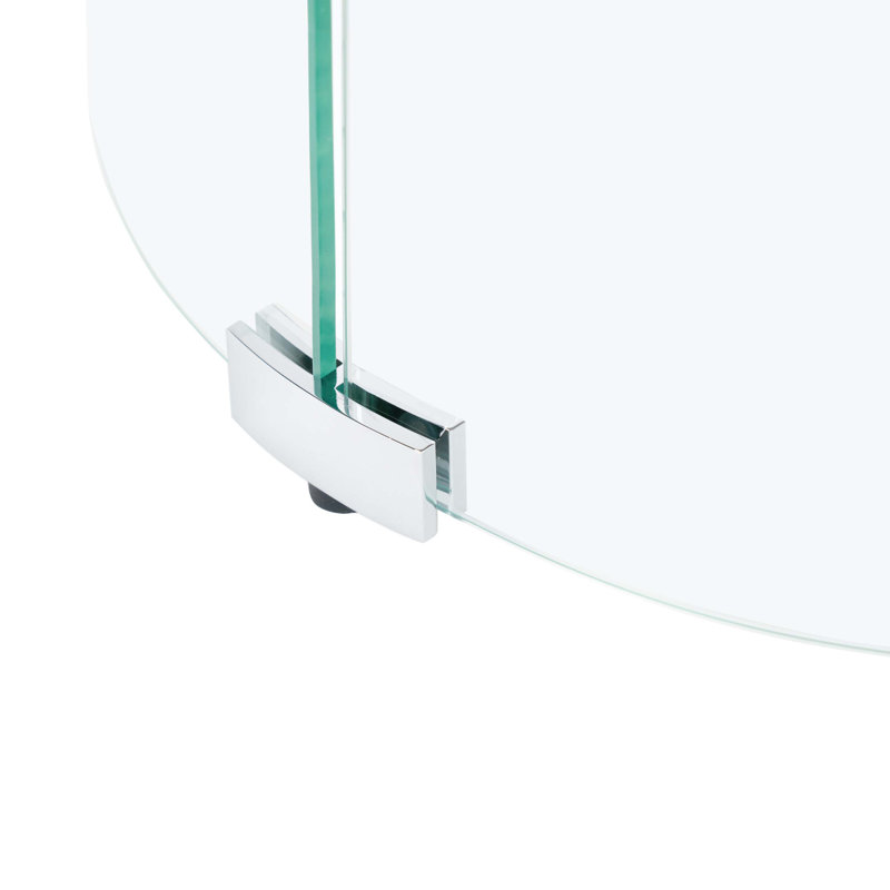 Garde-vent rond pour foyer, H 6 po x l 17 po x P 17 po