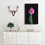 Petals Of A Purple Tulip - Wrapped Canvas-56667501