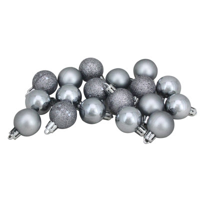 Shatterproof 4-Finish Christmas Ball Ornament