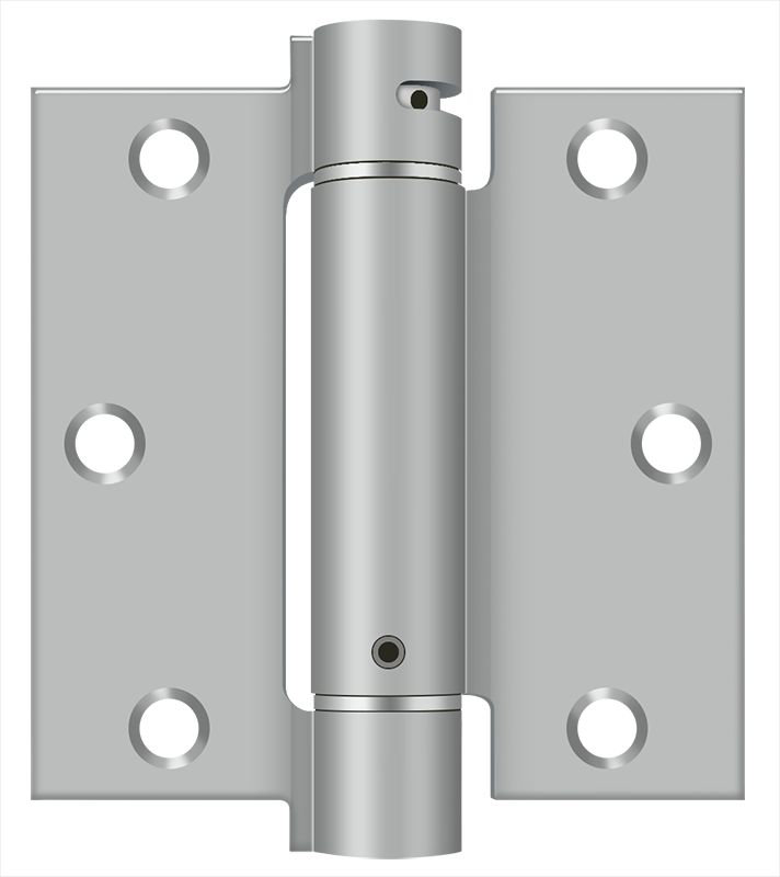 64'' x 64'' Steel Surface Mount Hinge, Satin Stainless Steel