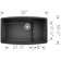 Performa Cascade SILGRANIT 32" Single Bowl Undermount Kitchen Sink with Colander