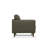 Radwan Pesto Green Leather Sofa (Assembled)-1629964194