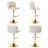 Modern Swivel Adjustable Height Back Tufted Bar Stools (Set of 4)-1972539308-1972539304