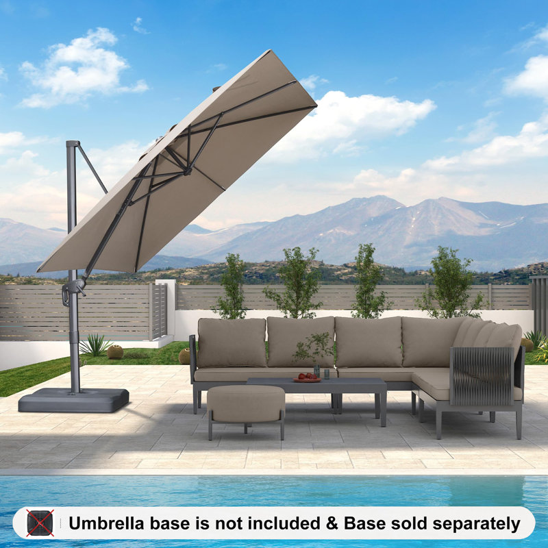 274cm Cantilever Parasol, Beige