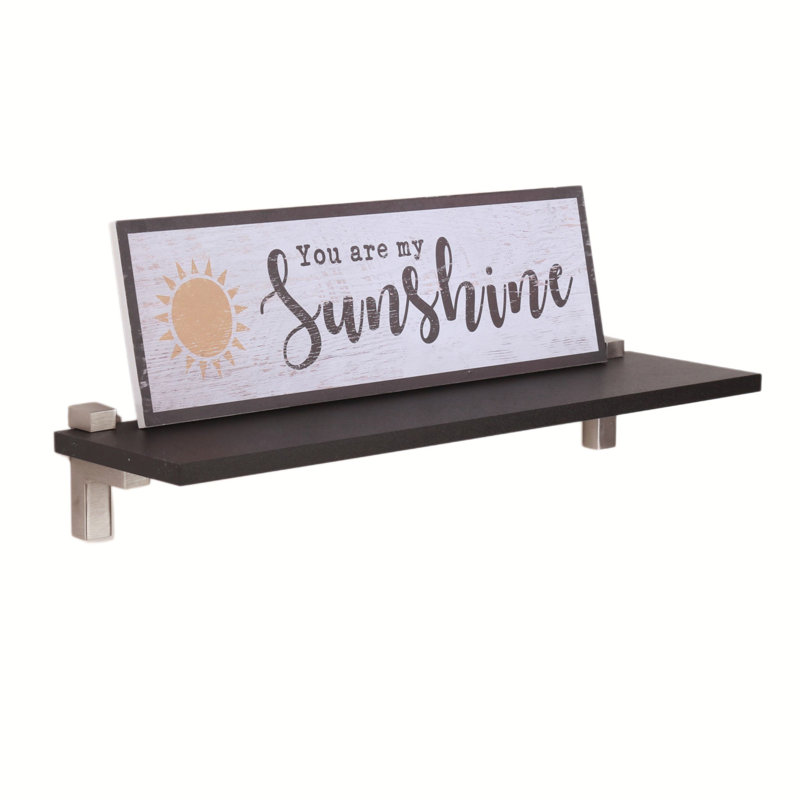 Lavant Floating Shelf, Black