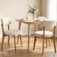 Chaise d'appoint de cuisine rembourrée Mid-Century