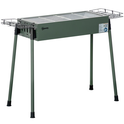 Outsunny 30.3'' W Portable Charcoal Grill