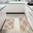 Neutral Beige Plaid 2-Piece Kitchen & Bedroom Mats-598870813