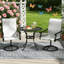 Ensemble de 2 chaises d'extérieur, chaises pivotantes-1786545980