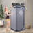 Full Size Portable Steam Sauna Tent–Personal Home Spa, With Steam Generator, Remote Control, Foldable Chair, Timer And PVC Pipe Connector Easy To Install.Fast Heating, With FCC Certification-112513662