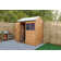 6 ft. W x 4 ft. D Wooden Overlap Reverse Apex Garden Shed with Installation Service