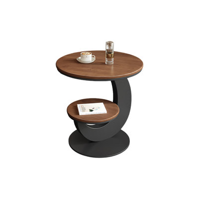 Modern Manufactured Wood+Iron End Table
