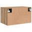 vidaXL Wall-Mounted Cabinet Wall-mounted Engineered Wood Storage Indoor Modern-1031360897