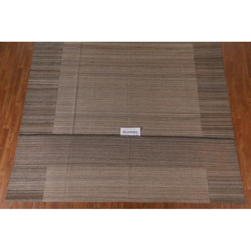 Tapis moderne Earth Tone Kilim