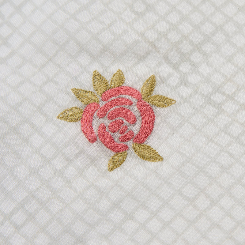 English Rose Table Placemat 20x20 Inch, Pink