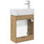 Single Bathroom Vanity with Ceramic Basin-299505048