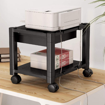 Support pour imprimante sous le bureau