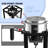 Turkey Fryer & Fish Fryer Kit, Waterproof Cover & 12-inch Skimmer, 55,000BTU Propane Burner Stove, Aluminum Turkey Fryer Pot, Outdoor Deep Fryer, Crawfish Boiler with Basket-122906952