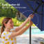 Parasol de marché inclinable 108 po Rydder-705964431