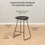 Tabouret de bar en bois massif Alberts-943440296-943440297